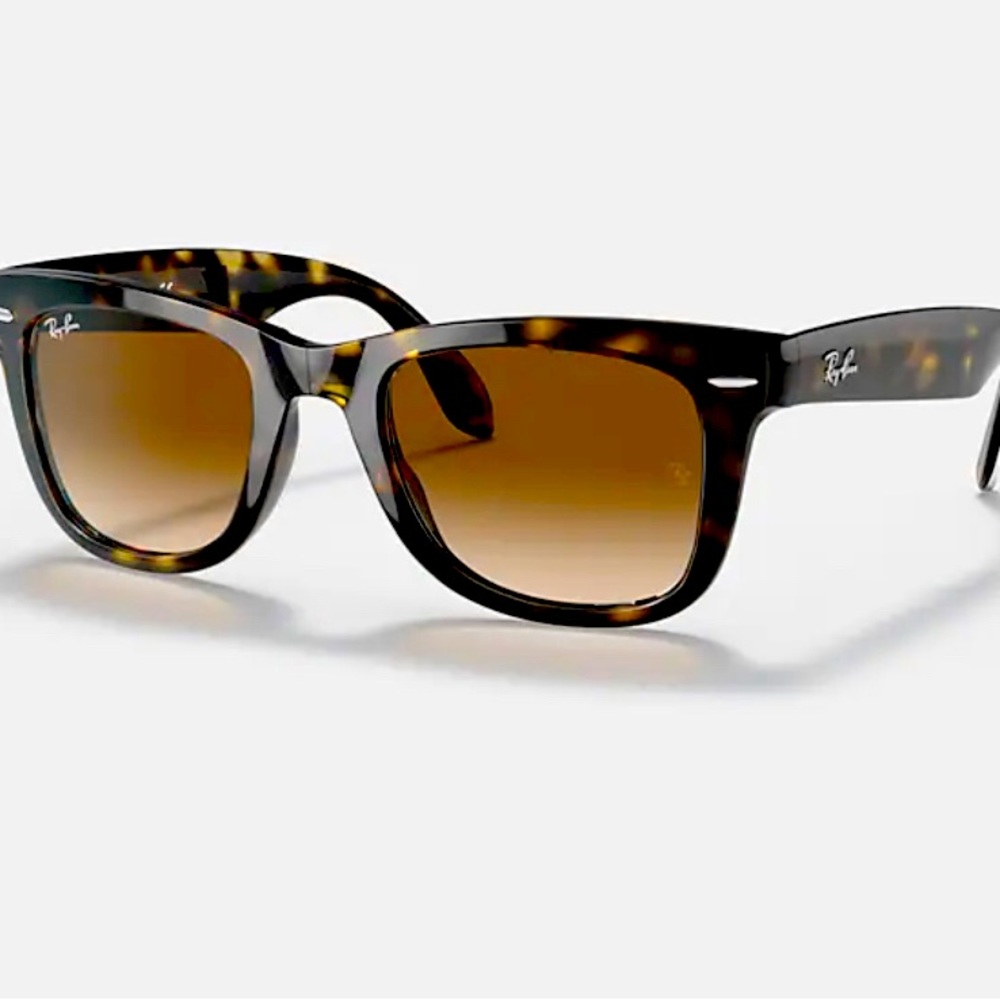 Foldable RayBan Wayfarers R4105 (Tortoise Shell)